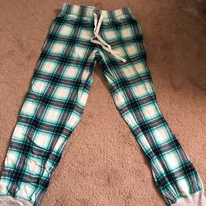 Plaid pajama pants